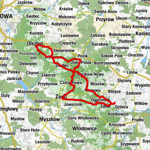 Dobrogoszczyce - Kościół św. Mikołaja - Kościół św. Idziego - Kaplica Mirów