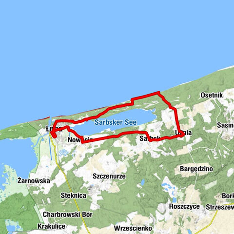 Łeba - Kościół pw. Wniebowzięcia Najświętszj Marii Panny - Pod Siodłem