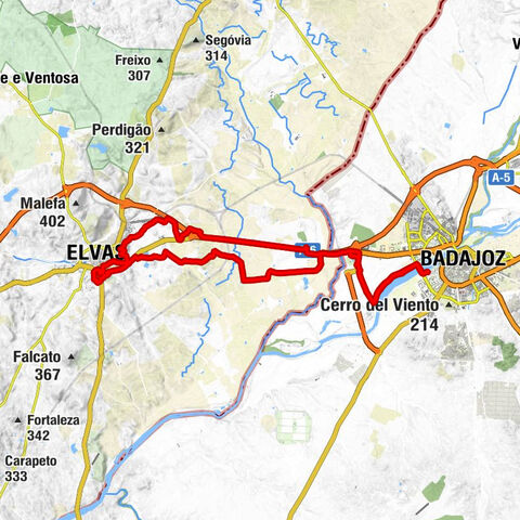 Bairro da Fonte Nova - Elvas - Igreja de São Pedro - Forte de Santa Luzia