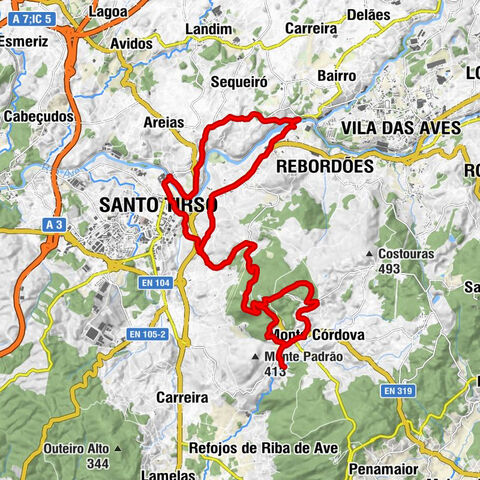 Caniços - Gondarim - Lama - Santo Tirso