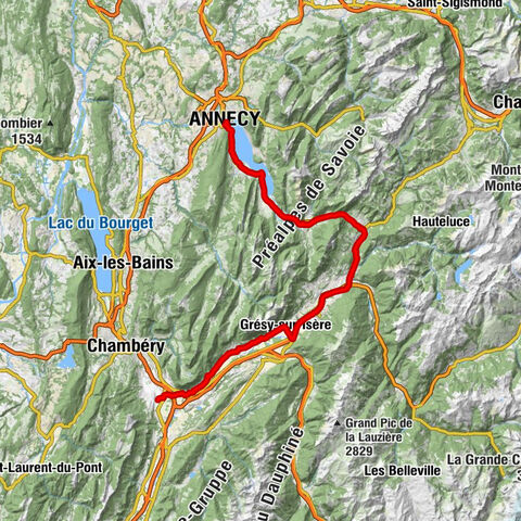 Annecy - l'Oasis Auberge du Bessard - Église Saint-Pierre-ès-Liens - Le Saint-André