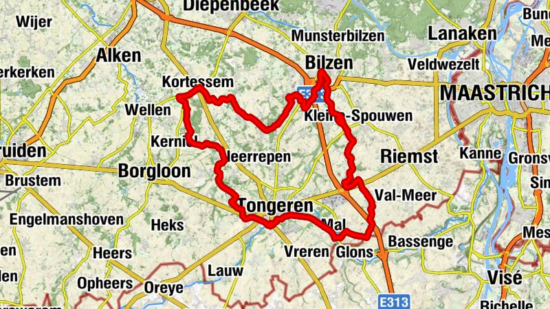 Grote-Spouwen - Sint-Gertrudiskerk - Sint-Pieterskerk - Onze-Lieve-Vrouw-Geboortekerk