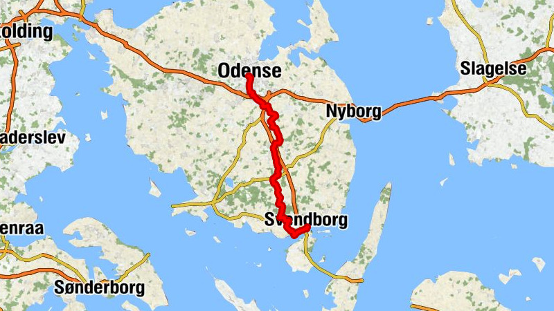 Odense - Baptistkirken i Odense - Højby Kirke - Svendborg-Ærøskøbing