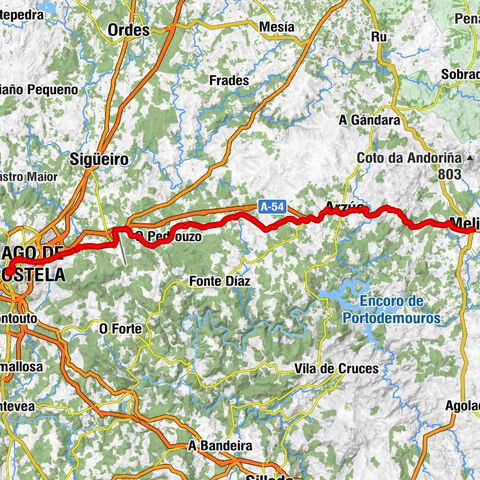 O Prado do Madrileño - A Eira do Azor - San Marcos - Santiago de Compostela
