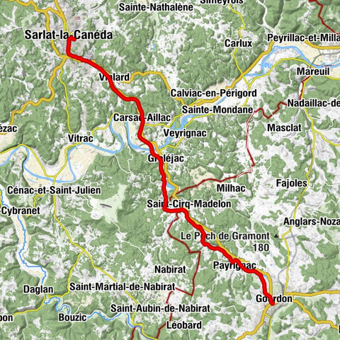 Sarlat-la-Canéda - Le Moulin à Vent - Chapelle Notre-Dame du Majou - Quartier des Cordeliers