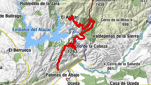 Asador Los Riscos - Cancho de la Cabeza - Iglesia de Santa Catalina de Alejandría - Patones de Arriba