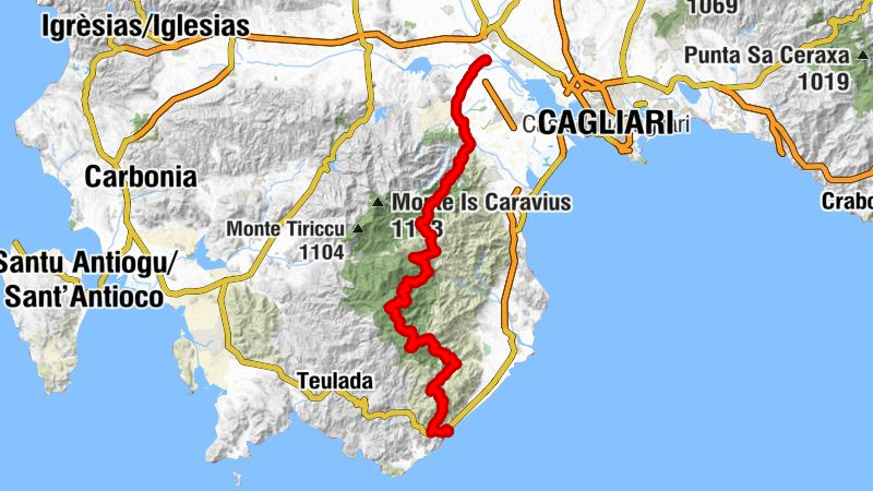 Parrocchia di Santa Giusta - Punta S'acqua De Is Cassadoris - Punta Montixi - Pula