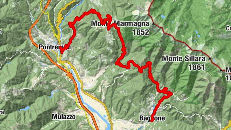 Pontremoli - Chiesa di Santa Cristina - Monte Canè - Bagnone