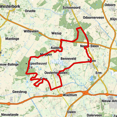 Sleen - Oosterhesselen - Gees - ’t Hoes van Hol-An