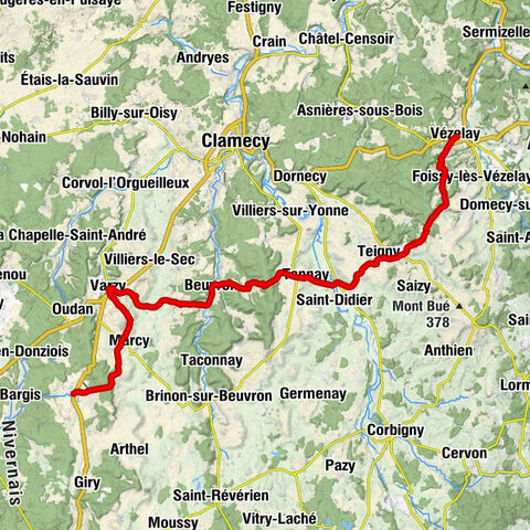 Basilique Sainte-Marie-Madeleine - Collégiale Saint-Léger - Église Saint-Pierre - Champlemy