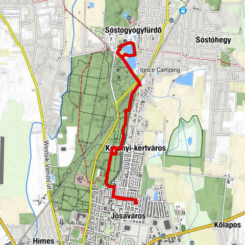 Nyíregyháza - Kerti lak - Tópart