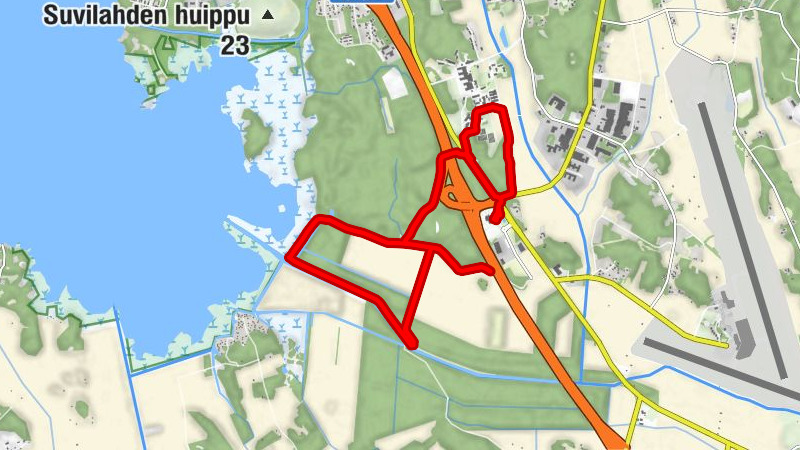 Vanha Satama - Risön lintutorni - Kuninkaankartano - ABC Vaasa