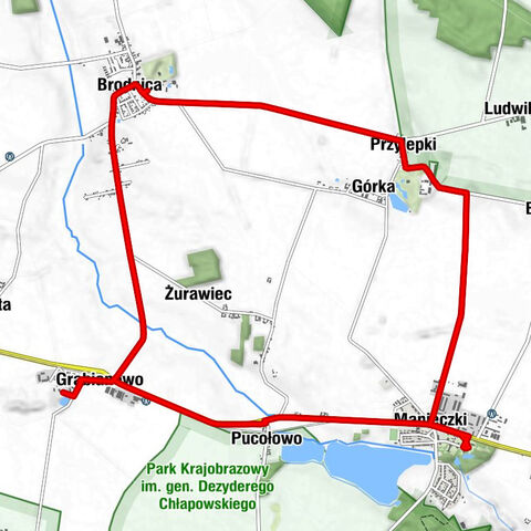 Brodnica - Przylepki - Górka - Kaplica pw. Narodzenia Najświętszej Maryi Panny