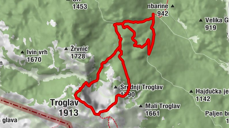 Grad Livno - Troglav