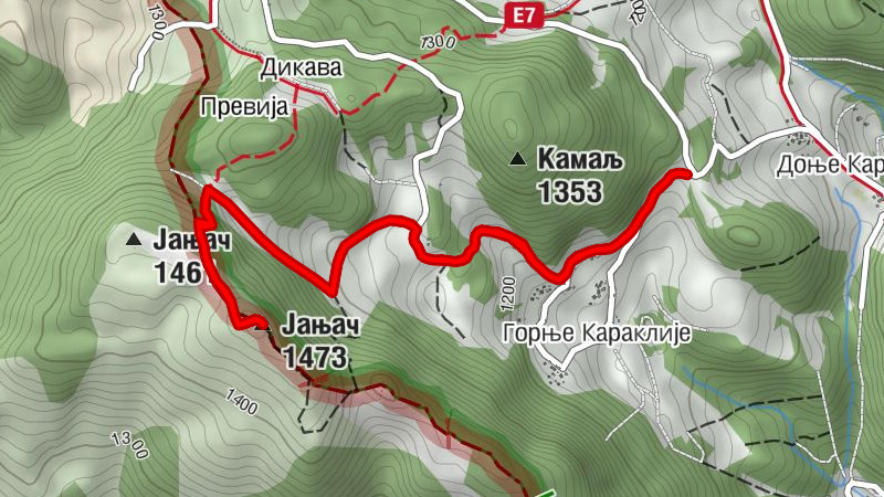 Заовине - Јањач
