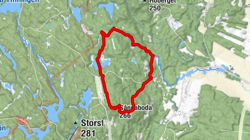 Ånnaboda Storstenshöjden - Ånnaboda - Sånnaboda - Mårdberget