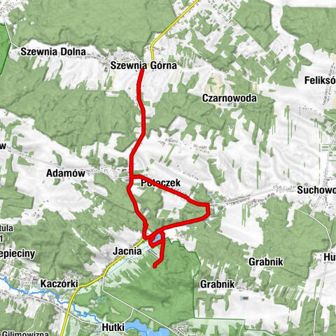 Szewnia Górna - Kościół pw. Świętego Stanisława Biskupa i Męczennika - Potoczek