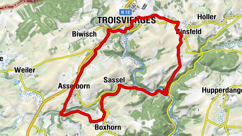 Wincrange - Asselborn - Troisvierges - Kami