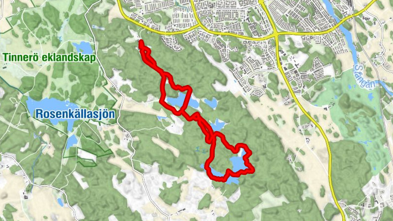 Vidingsjö motionscentrum - Ekäng - Landeryd