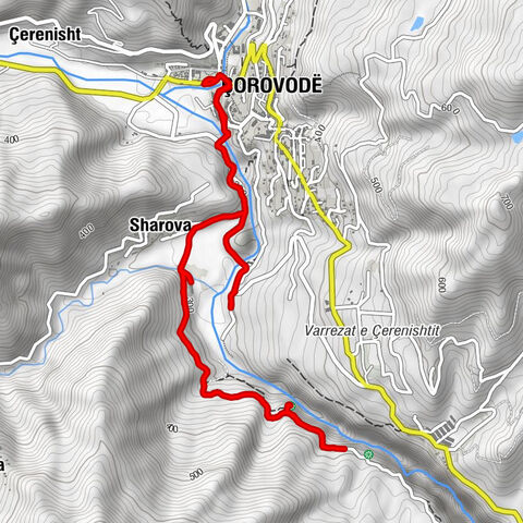 Çorovodë - Burimi i Varishtit - Sharova