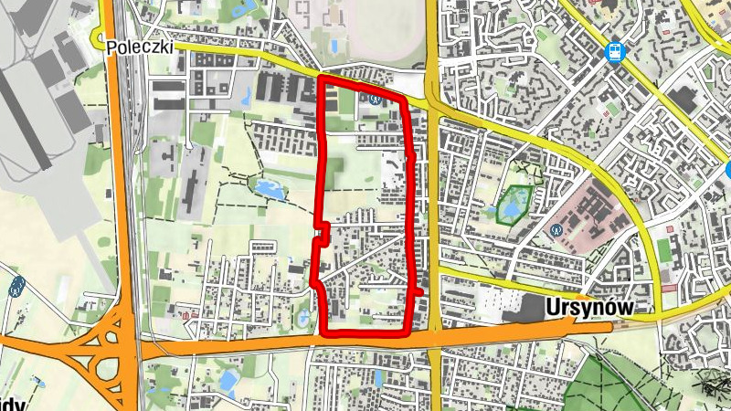 Grabów - Optymistyczna - Warszawa - Kościół pw. św. Zofii Barat