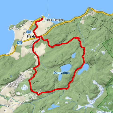 Heimdal - Flakk - Flakkrønningen - Grøset