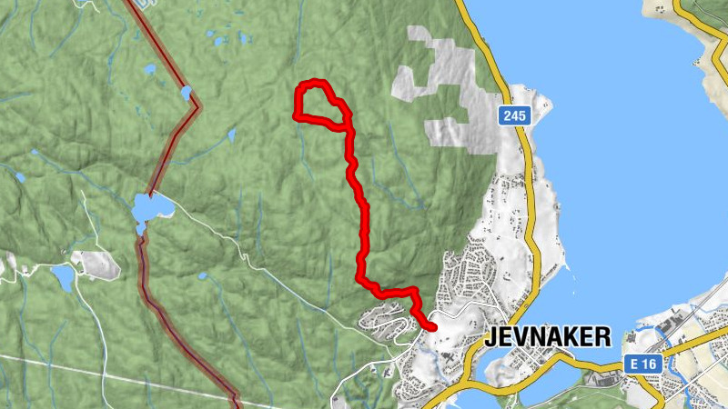 Jevnaker - Nedre Nøklebysætra