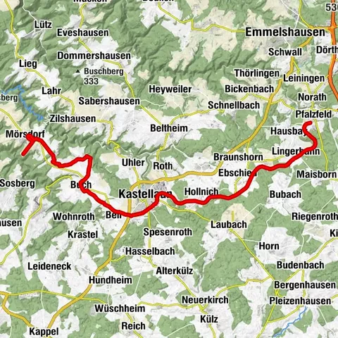 Pfalzfeld - Geierlay suspension bridge