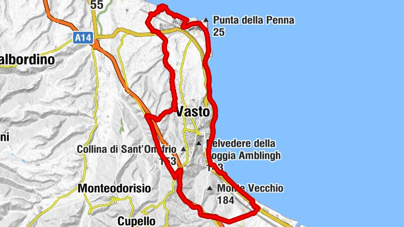 Da San Tommaso -Punta Aderci e rientro