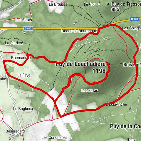 Le puy de Louchadière