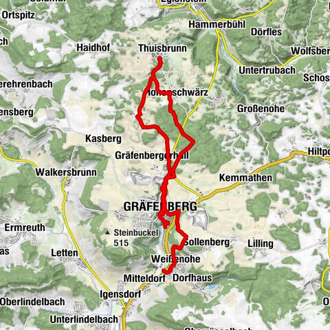 Hike Weißenohe (5-Seidla-Steig), Germany