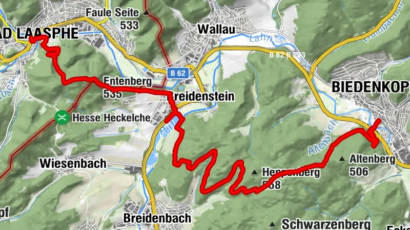 Lahnvandresti 03. etape Bad Laasphe – Biedenkopf