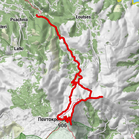 Pantokrator Corfu Trail