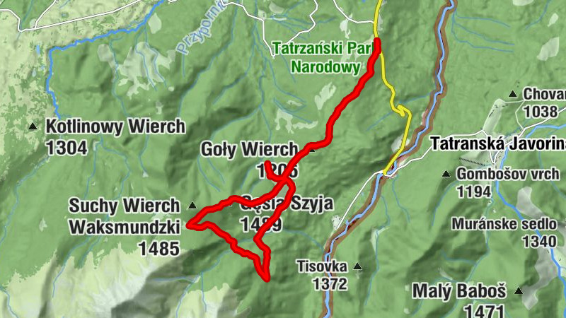Wierch Poroniec Loop