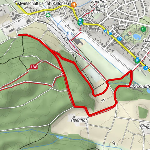 Biebertal Deceleration Path