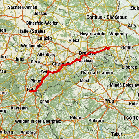 Saxon Way of St. James along the Franconian Road (Bautzen - Hof)