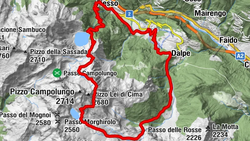 Excursion to the Tremorgio and Morghirolo lakes