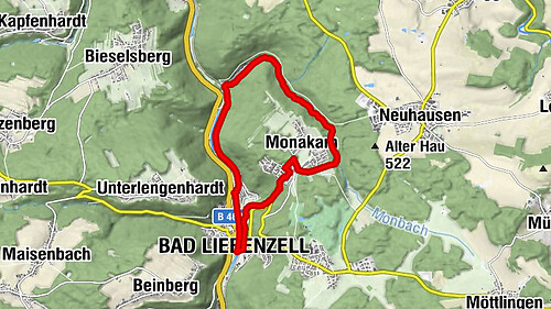 Hiking through the Monbach Gorge in search of the kingfisher