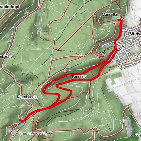 Skovvandring: Weisenheim am Berg - Bänkeltour