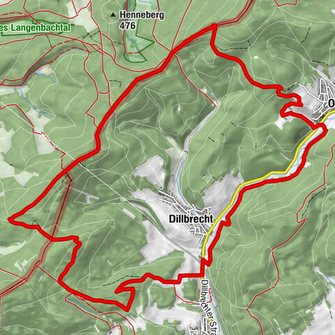 Rothaarsteig-Spur Dill-Bergtour