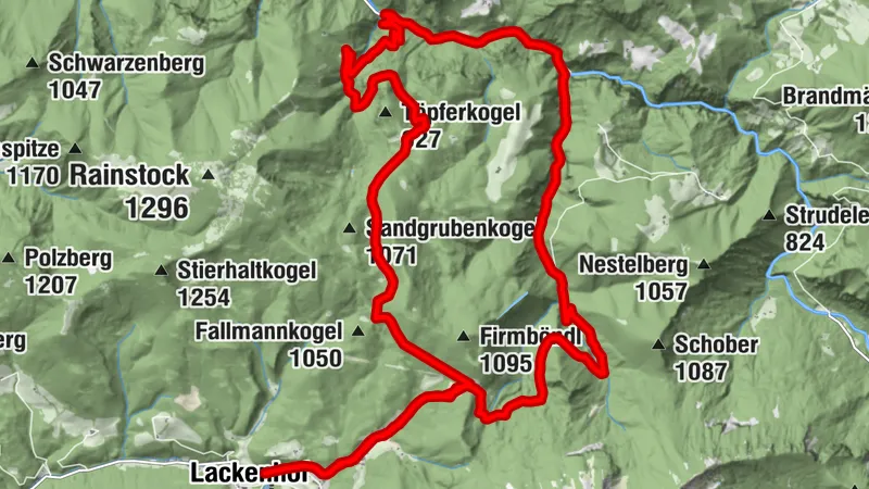 Steingrabenkreuz-Strecke