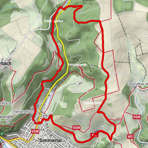 Simmertal, Habichtskopf ,Braunenberg ,Flachsberg