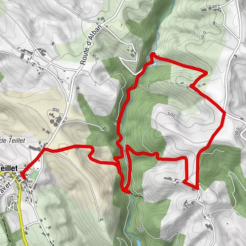 La vallée de la Blaze