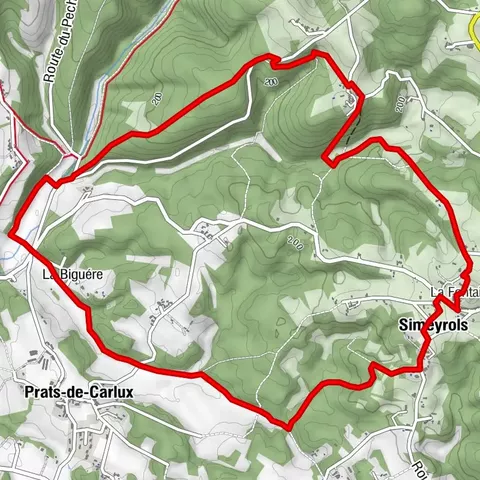 Boucle des Bernardies à Simeyrols