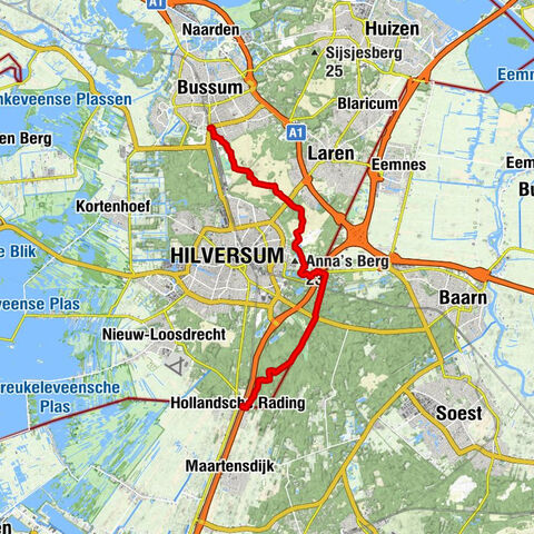Hollandsche Rading > Bussum Zuid