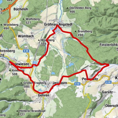 Radtour - 08 - "Tälerradweg Rundtour" - Thüringen