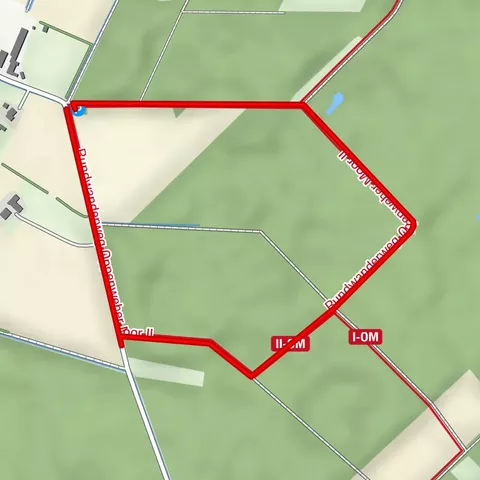 Oppenweher Moor – Rundwanderweg II (gelb)  