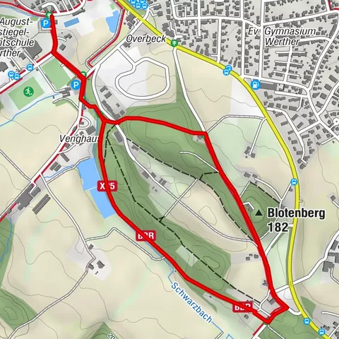 Blotenberg-Runde | Rundwanderweg in Werther (Westf.)
