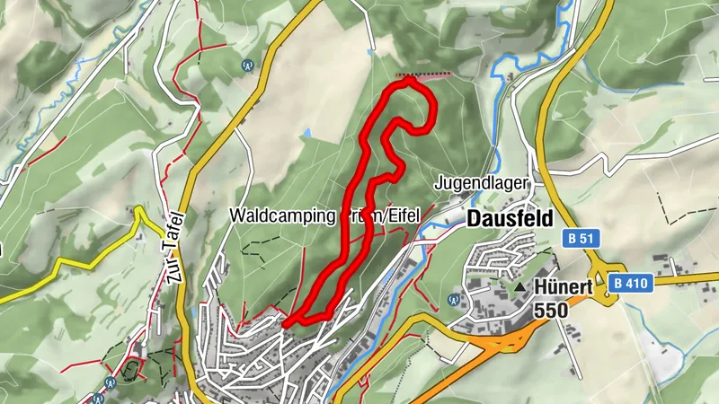 Waldpfad im Prümer Tettenbusch