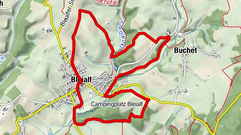 Prümer Land Tour Route 4 - Bleialf und die Schneifel